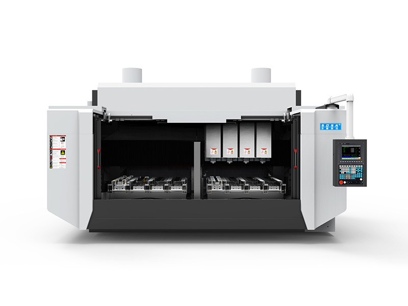 四頭雙工作臺(tái)高速鉆攻機(jī)SDSK330-2Y4Z-BT30